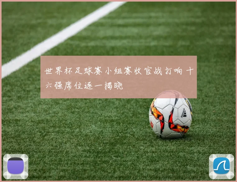 世界杯足球赛小组赛收官战打响 十六强席位逐一揭晓